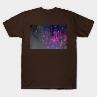 Illuminated background defocused lights T-Shirt